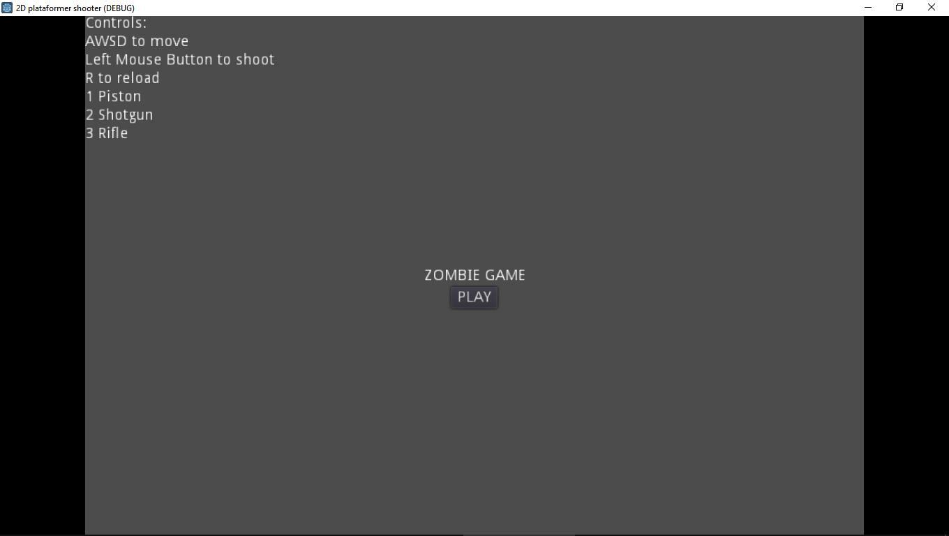 Zombie game Godot test