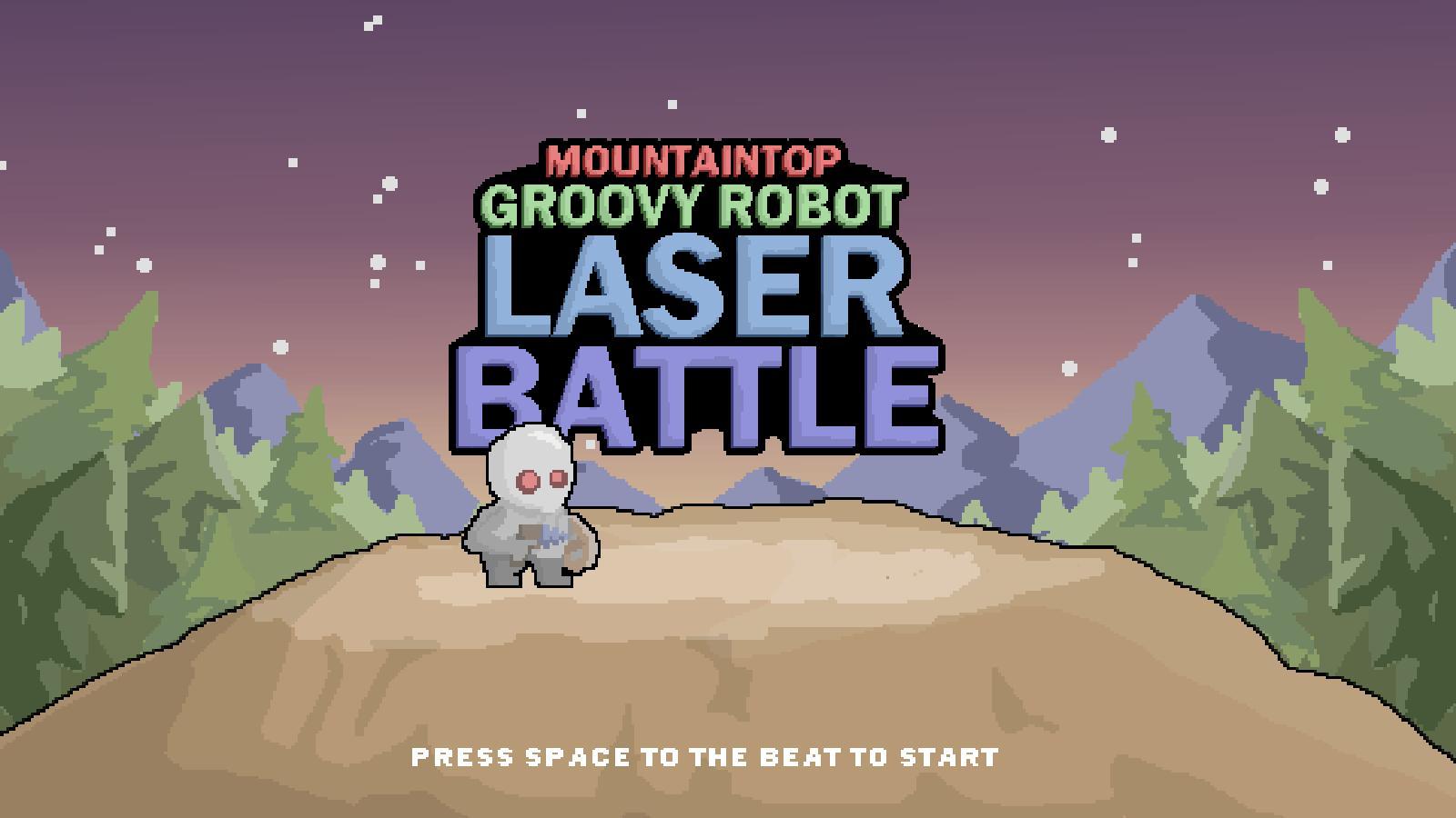 Mountaintop Groovy Robot Laser Battle