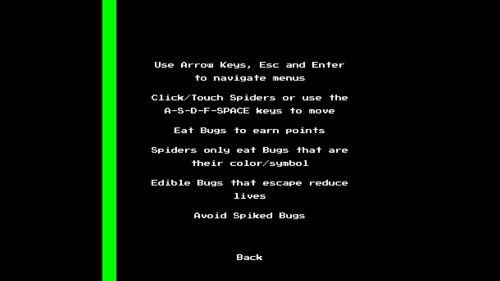 Sprarachnite screenshot