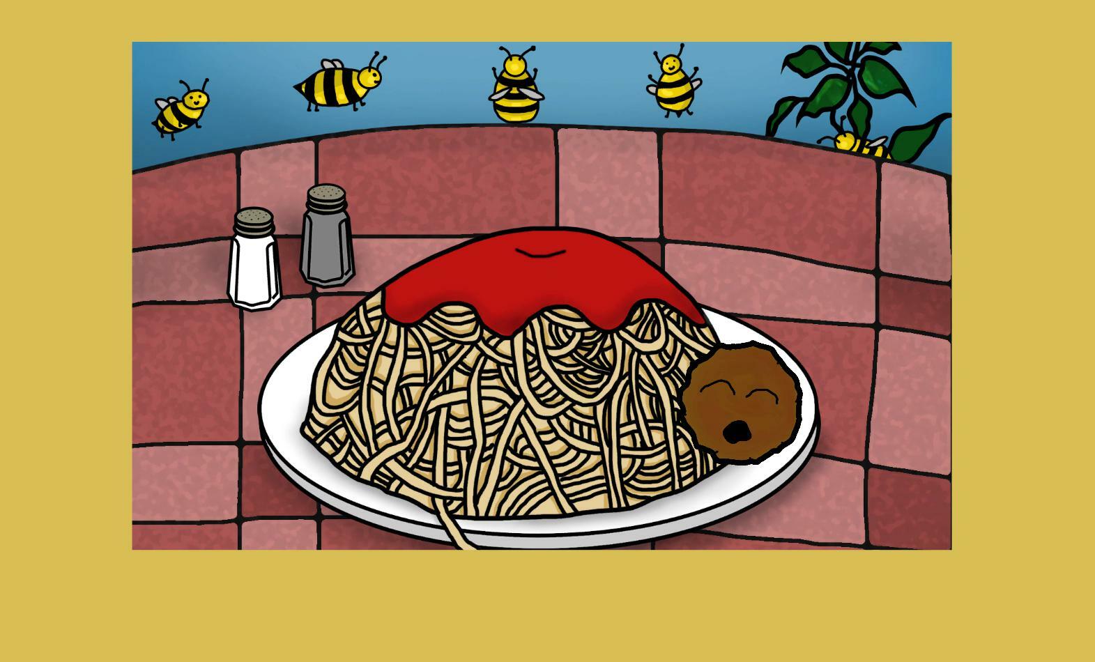 Игра про спагетти холли