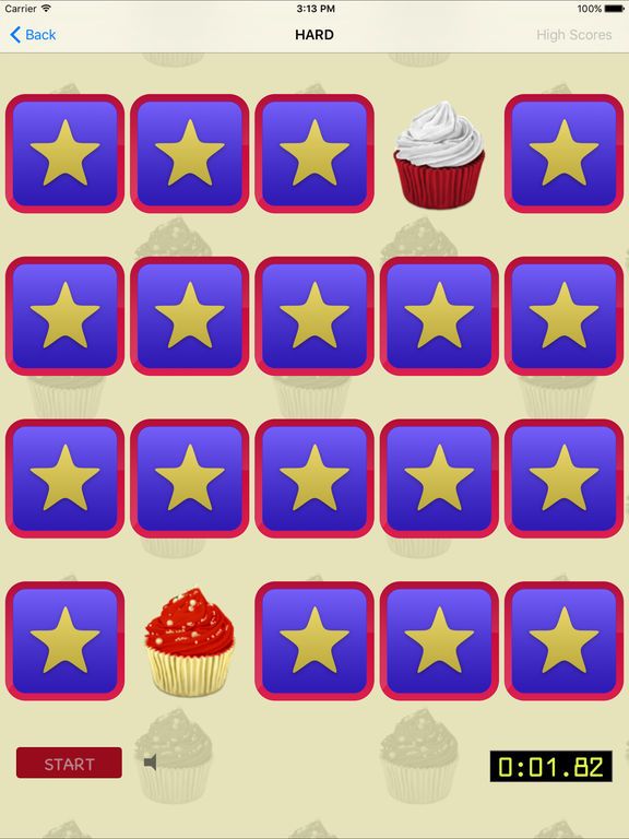 Cupcakes Matching Game Lite