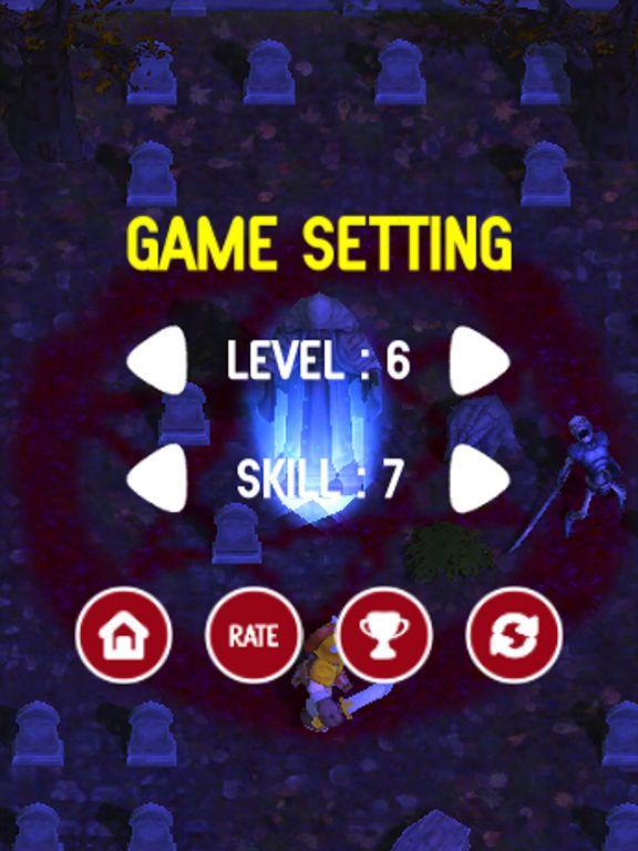 Undead Slayer VS Skeleton - Eliminate the Zombie Skeleton in Graveyard Free Game