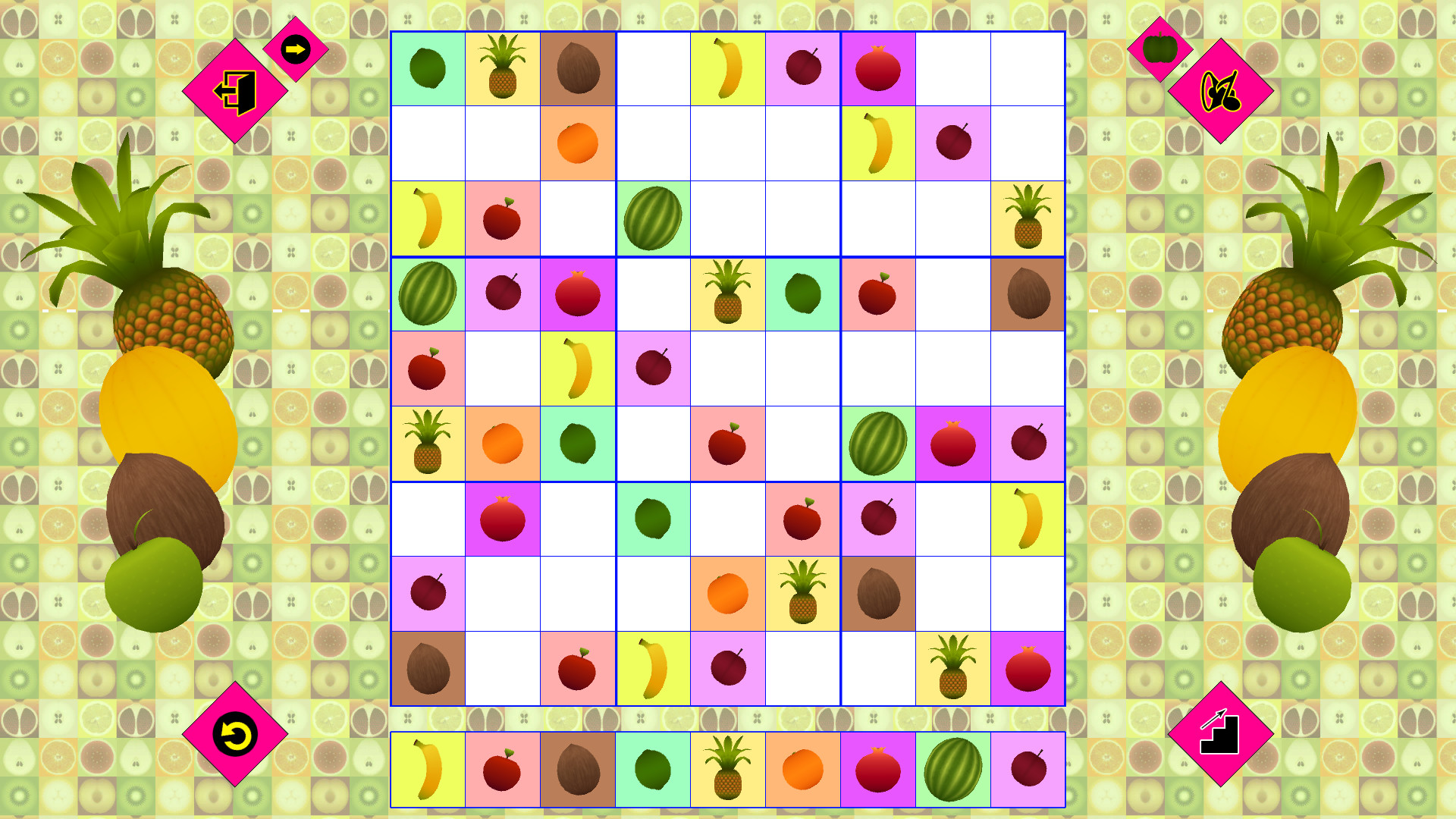 Fruit Sudoku🍉 2