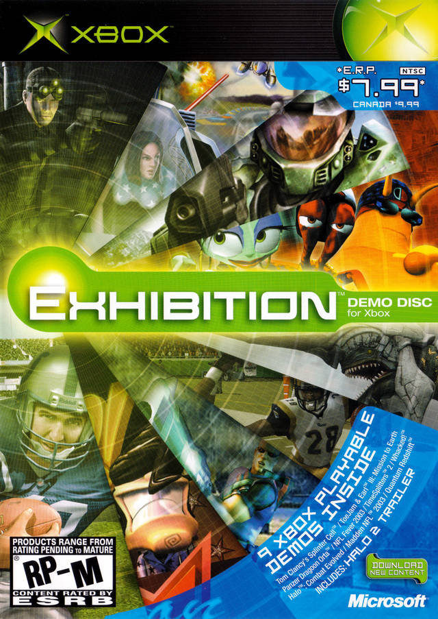 Xbox Exhibition disks