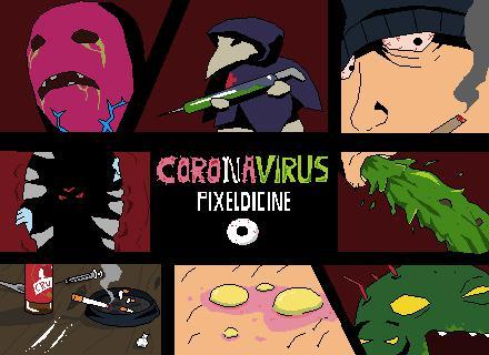 Coronavirus pixeldicine