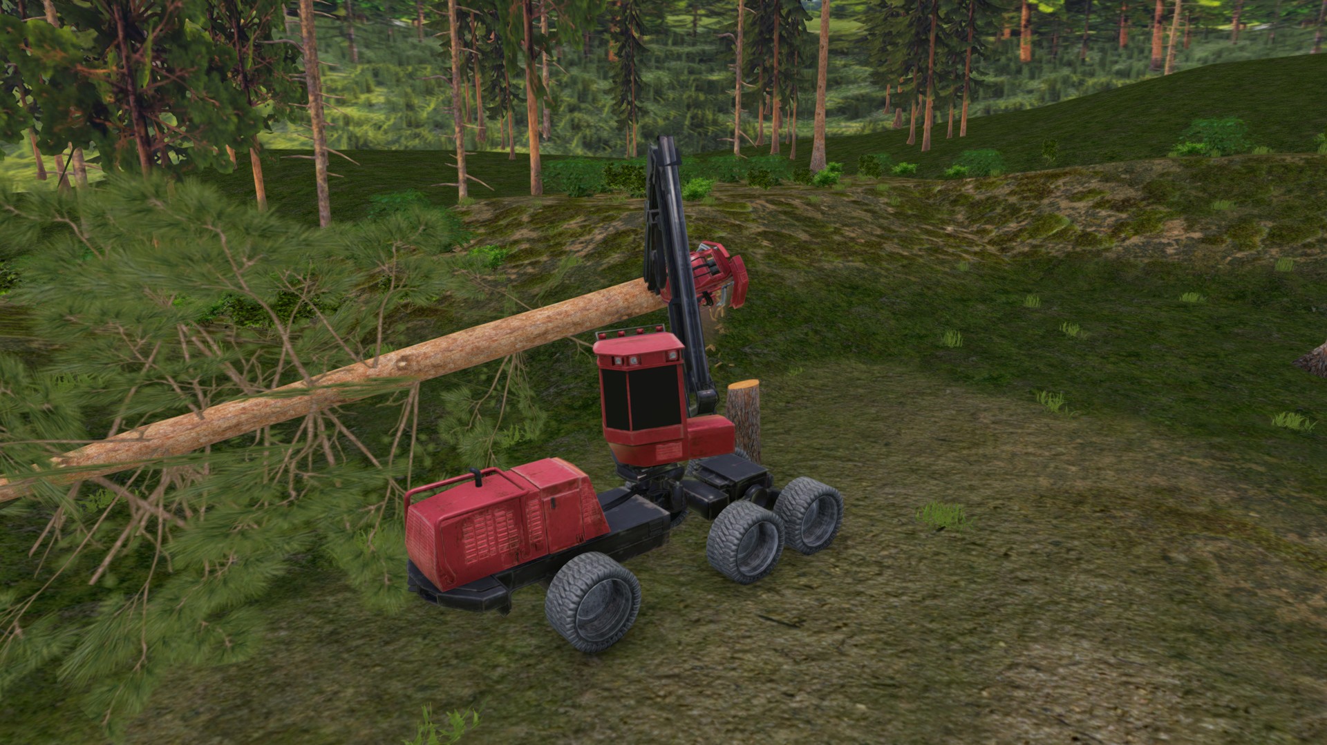 Forest Harvester Simulator