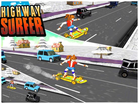 Highway Surfer: Traffic Race