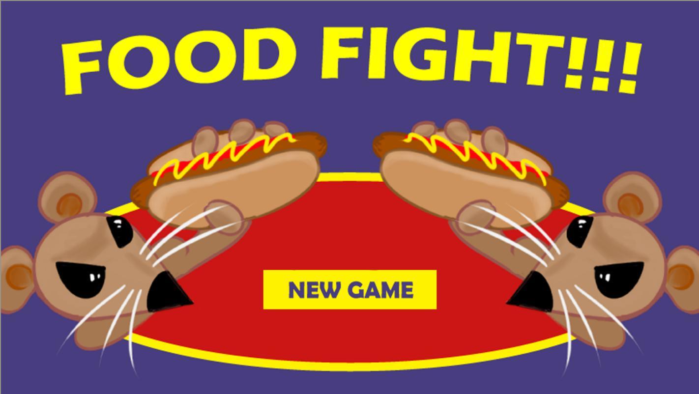 Food fight. Битва еды игра.