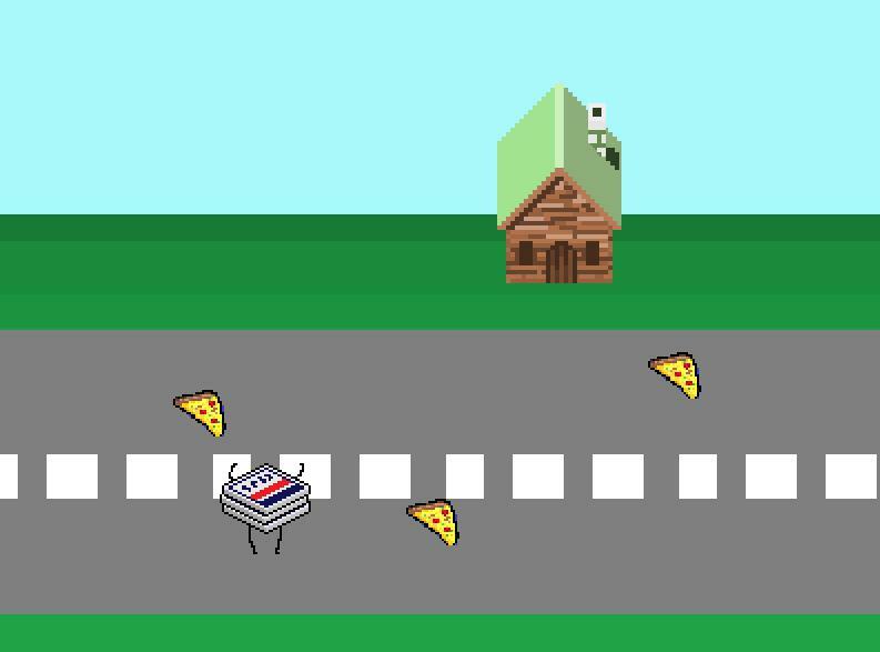 Pixel Pizza Run